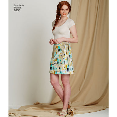 Simplicity Pattern 8133  Learn to Sew skirt pattern for miss from Jaycotts Sewing Supplies