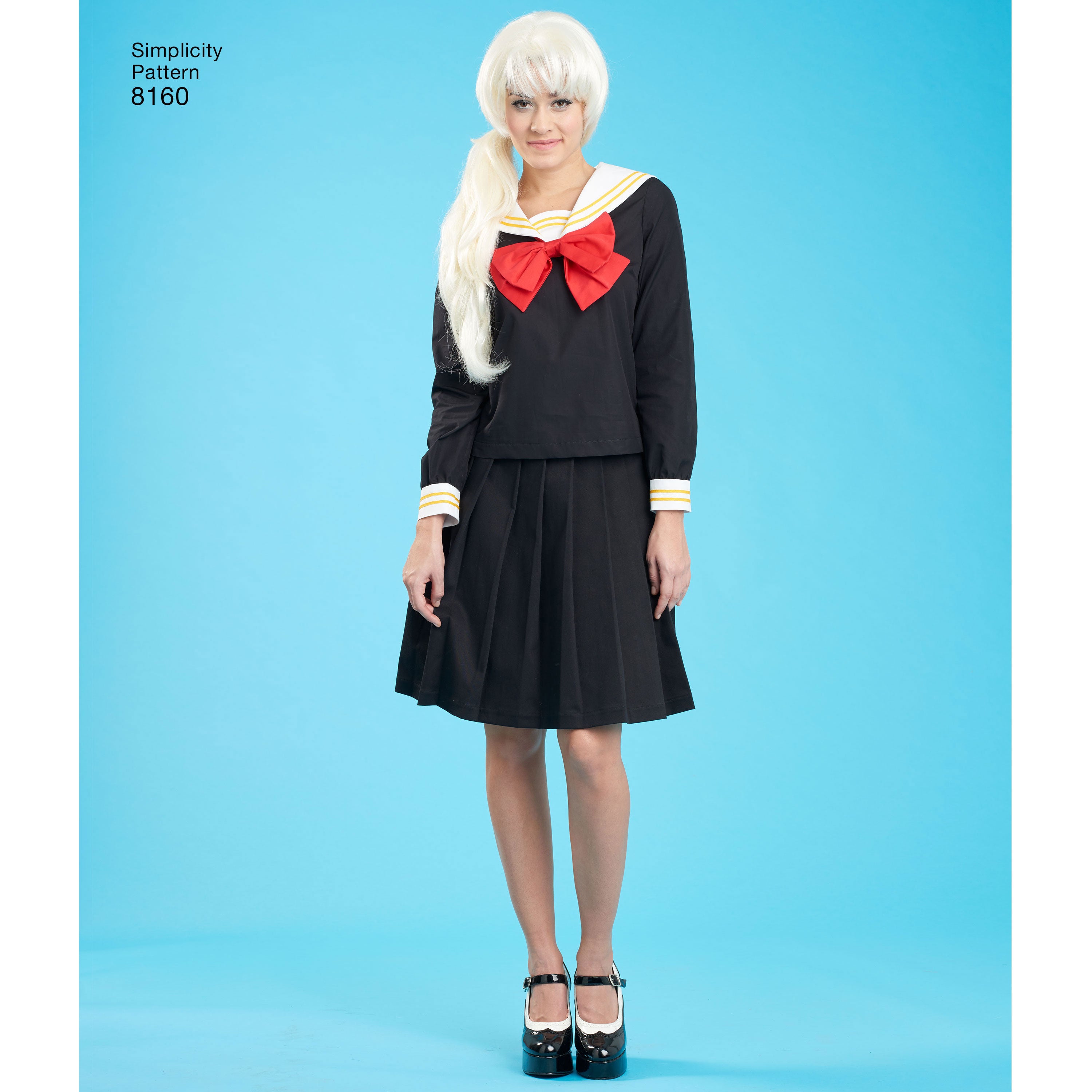 Simplicity Pattern 8160  Effy Sews Cosplay includes pleated skirts from Jaycotts Sewing Supplies