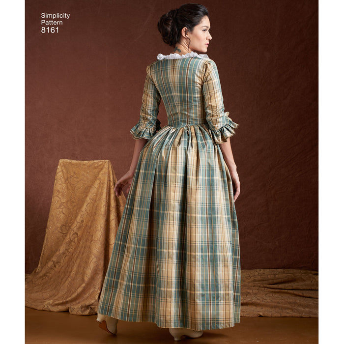 Simplicity Pattern 8161 18th century highland costumes from Jaycotts Sewing Supplies