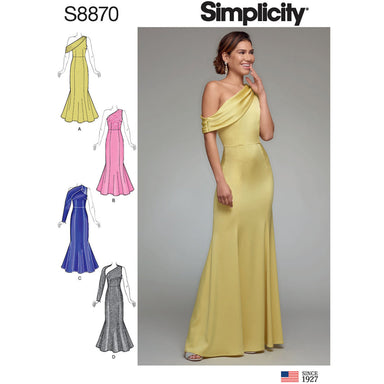Simplicity 8870 Misses'/Miss Petite Dress from Jaycotts Sewing Supplies