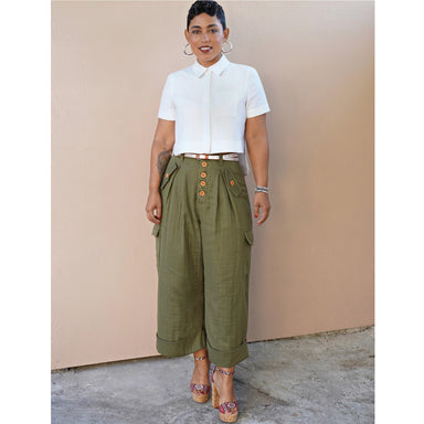 Simplicity 8889 Misses' Shirt and Wide Leg Pants from Jaycotts Sewing Supplies