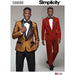 Simplicity Pattern  8899 Tuxedo-style jackets from Jaycotts Sewing Supplies