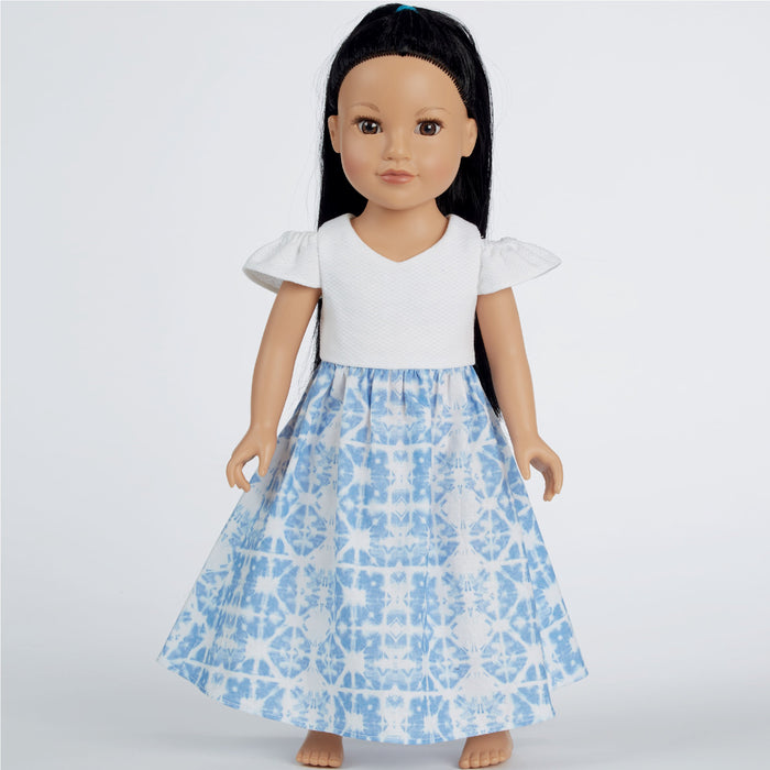 Simplicity Pattern 8903 Dresses for 18inch (45.5cm) dolls.' from Jaycotts Sewing Supplies