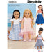Simplicity Pattern 8903 Dresses for 18inch (45.5cm) dolls.' from Jaycotts Sewing Supplies