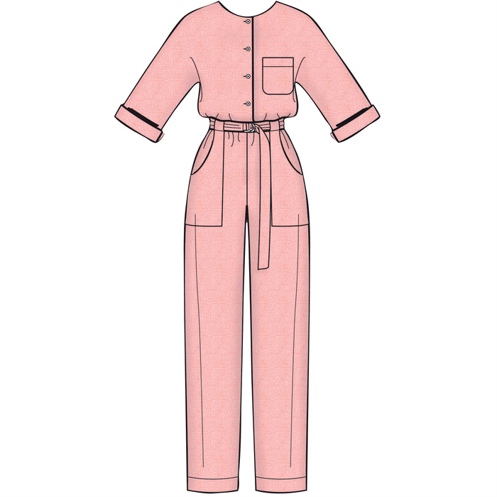 Simplicity Pattern  8907 Misses' Jumpsuit, Romper, Dresses from Jaycotts Sewing Supplies