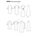 Simplicity Pattern 8909 Missesâ€™ slip-on dresses from Jaycotts Sewing Supplies