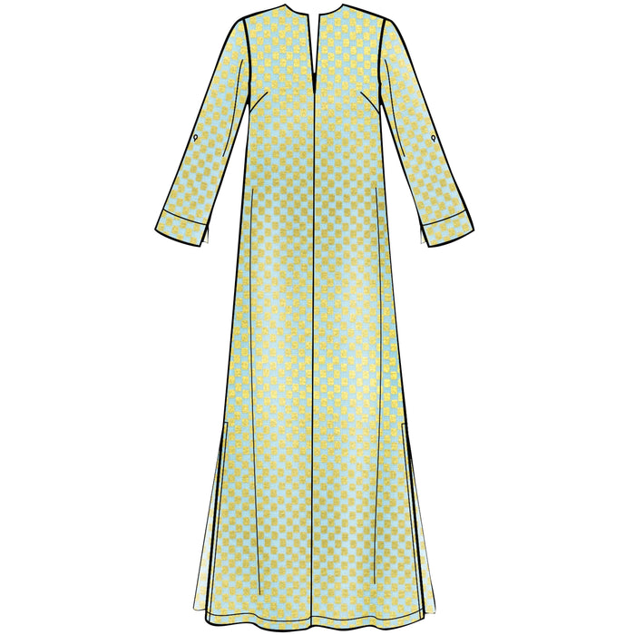 Simplicity Pattern 8912 Missesâ€™ slip-on maxi or short dresse from Jaycotts Sewing Supplies