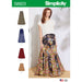 Simplicity Pattern 8923 Pull-On Skirts from Jaycotts Sewing Supplies