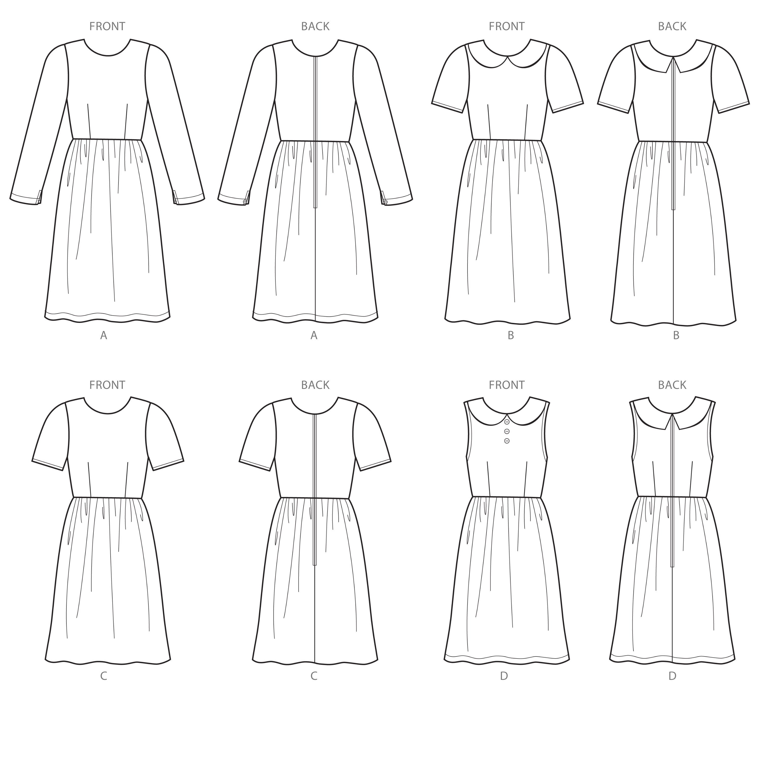 Simplicity Sewing Pattern 8946 Misses' Dresses from Jaycotts Sewing Supplies