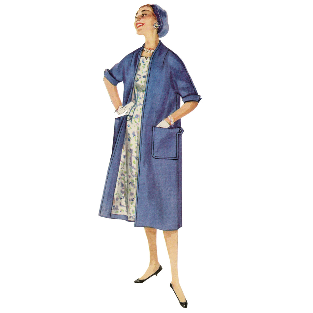 Simplicity 8980 Fifties Vintage Dresses and Lined Coats from Jaycotts Sewing Supplies