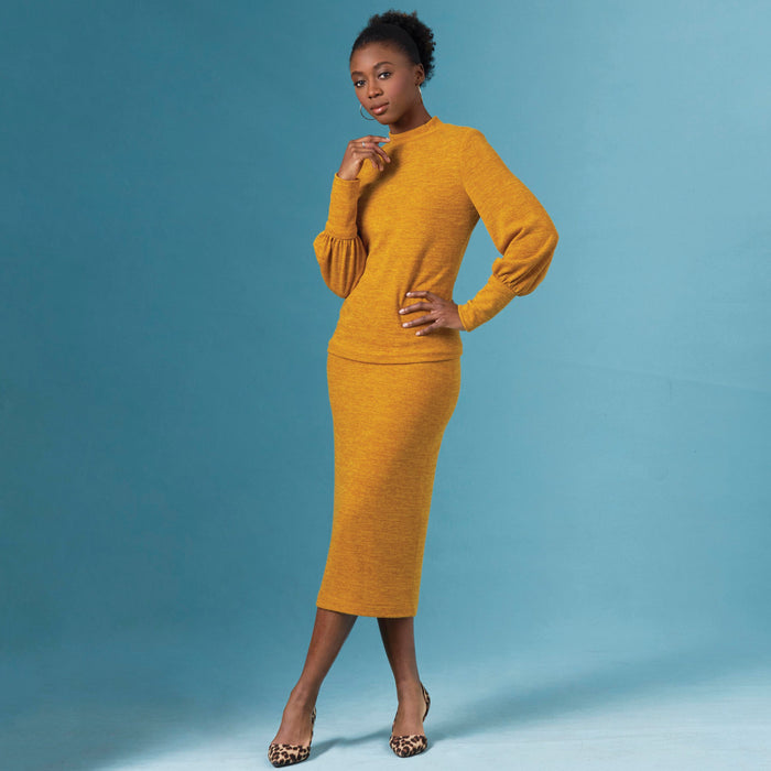 Simplicity Sewing Pattern 8982 Knit Dress, Tops, Skirts jaycotts.co.uk - Sewing Supplies Simplicity Sewing Pattern 8982 Knit Dress, Tops, Skirts jaycotts.co.uk - Sewing Supplies