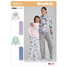 Simplicity Sewing Pattern 9019 Girls' and Misses' Loungewear from Jaycotts Sewing Supplies