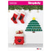 Simplicity Sewing Pattern 9038 Christmas Countdown Calendar and Accessories from Jaycotts Sewing Supplies
