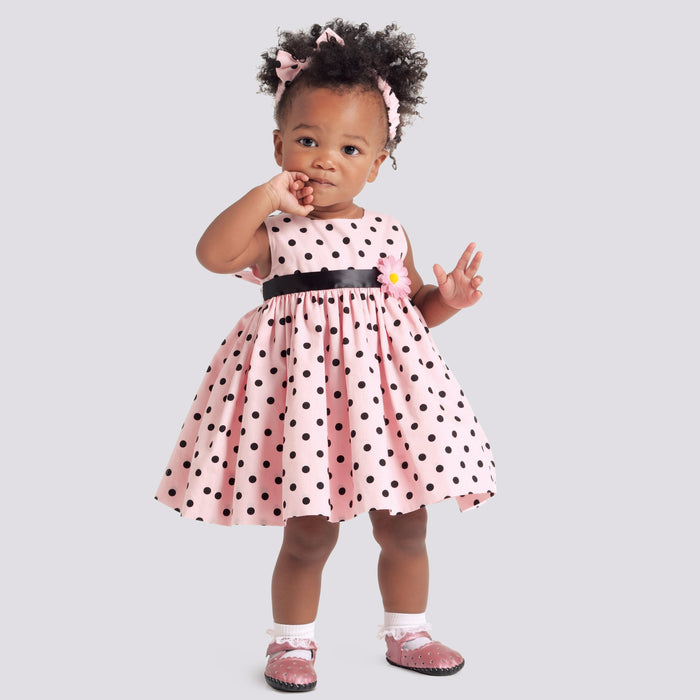 Simplicity Sewing Pattern S9117 Babies' Dresses, Panties and Headband from Jaycotts Sewing Supplies