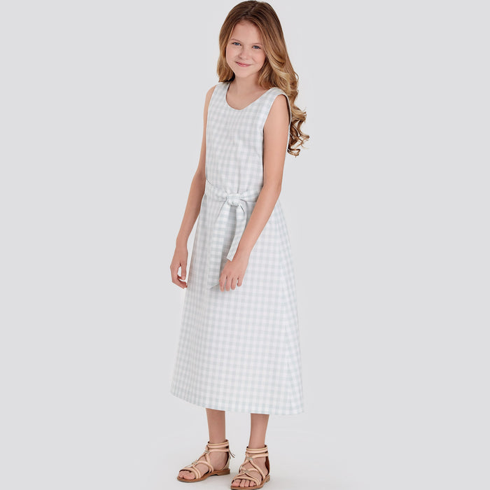 Simplicity Sewing Pattern S9120 Girls' Dresses from Jaycotts Sewing Supplies