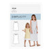 Simplicity Sewing Pattern S9120 Girls' Dresses from Jaycotts Sewing Supplies