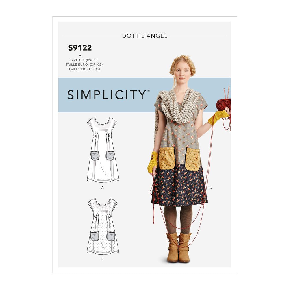 Simplicity Sewing Pattern S9122  Dresses from Jaycotts Sewing Supplies