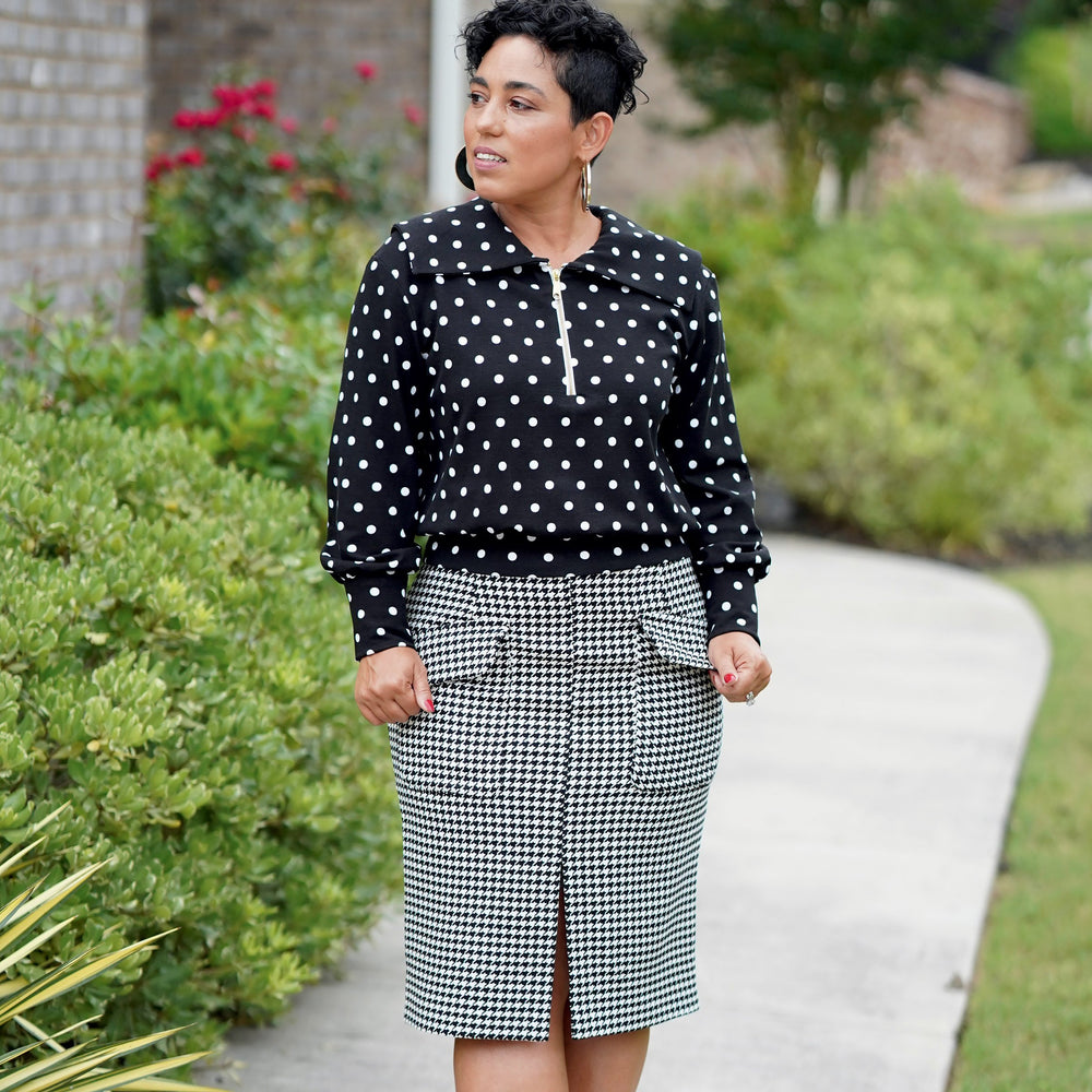 Simplicity Sewing Pattern 9182 Knit Top and Skirt