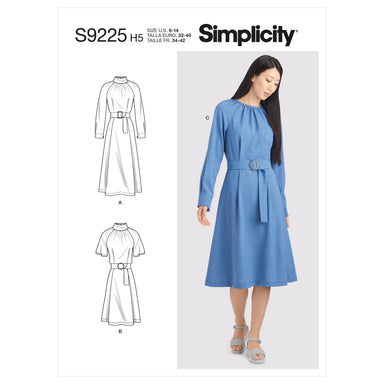 Simplicity Sewing Pattern 9225 Dresses from Jaycotts Sewing Supplies