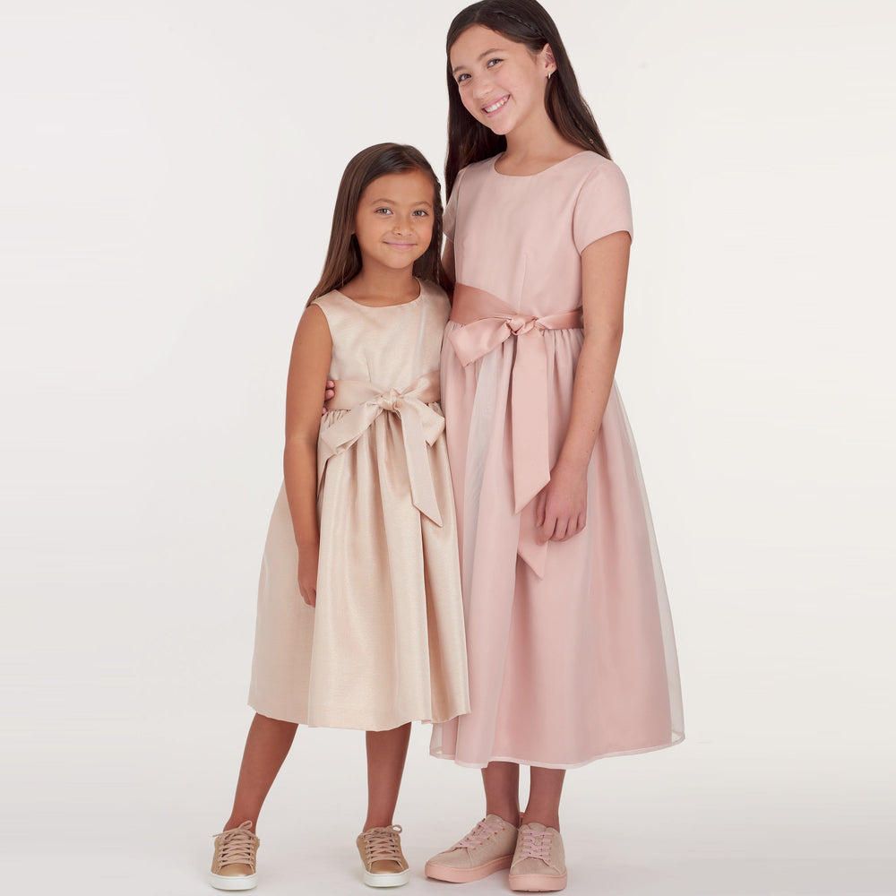 Simplicity Sewing Pattern 9246 Girls' Bridesmaids Dresses from Jaycotts Sewing Supplies