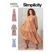 Simplicity Sewing Pattern 9265 Misses and Womens Tiered Dresses from Jaycotts Sewing Supplies