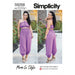 Simplicity Sewing Pattern 9268 Bra Top and Gathered Pants from Jaycotts Sewing Supplies