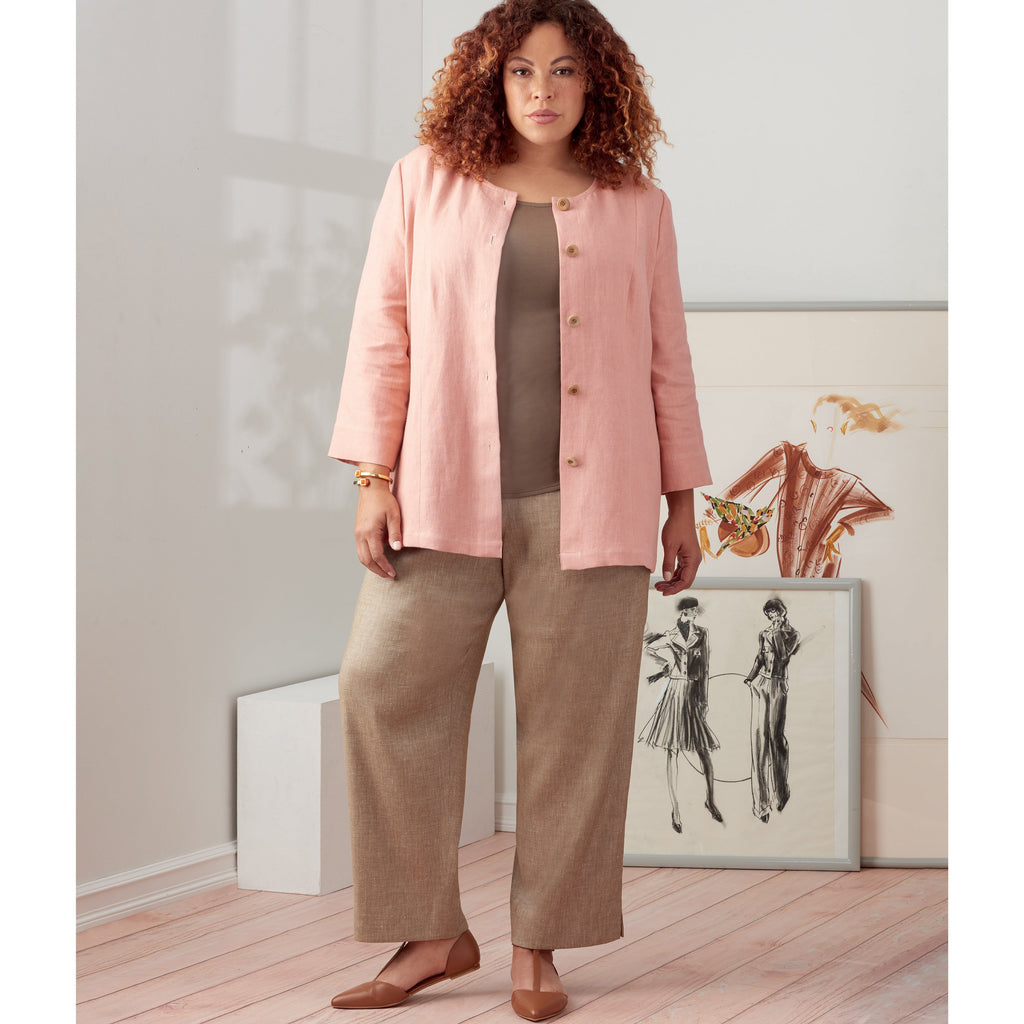 Simplicity Sewing Pattern S9269 Women's Jacket, Knit Top and Pants —   - Sewing Supplies