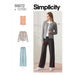 Simplicity Sewing Pattern 9272 Knit Cardigan Top and Pants from Jaycotts Sewing Supplies
