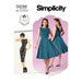 Simplicity Sewing Pattern 9286 Vintage Fold-back Facing Dresses from Jaycotts Sewing Supplies