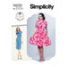 Simplicity 1950's Sewing Pattern 9292 Dresses With Mandarin Collar from Jaycotts Sewing Supplies