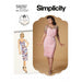 Simplicity 1950's Sewing Pattern 9297 Vintgae close fit Dress from Jaycotts Sewing Supplies