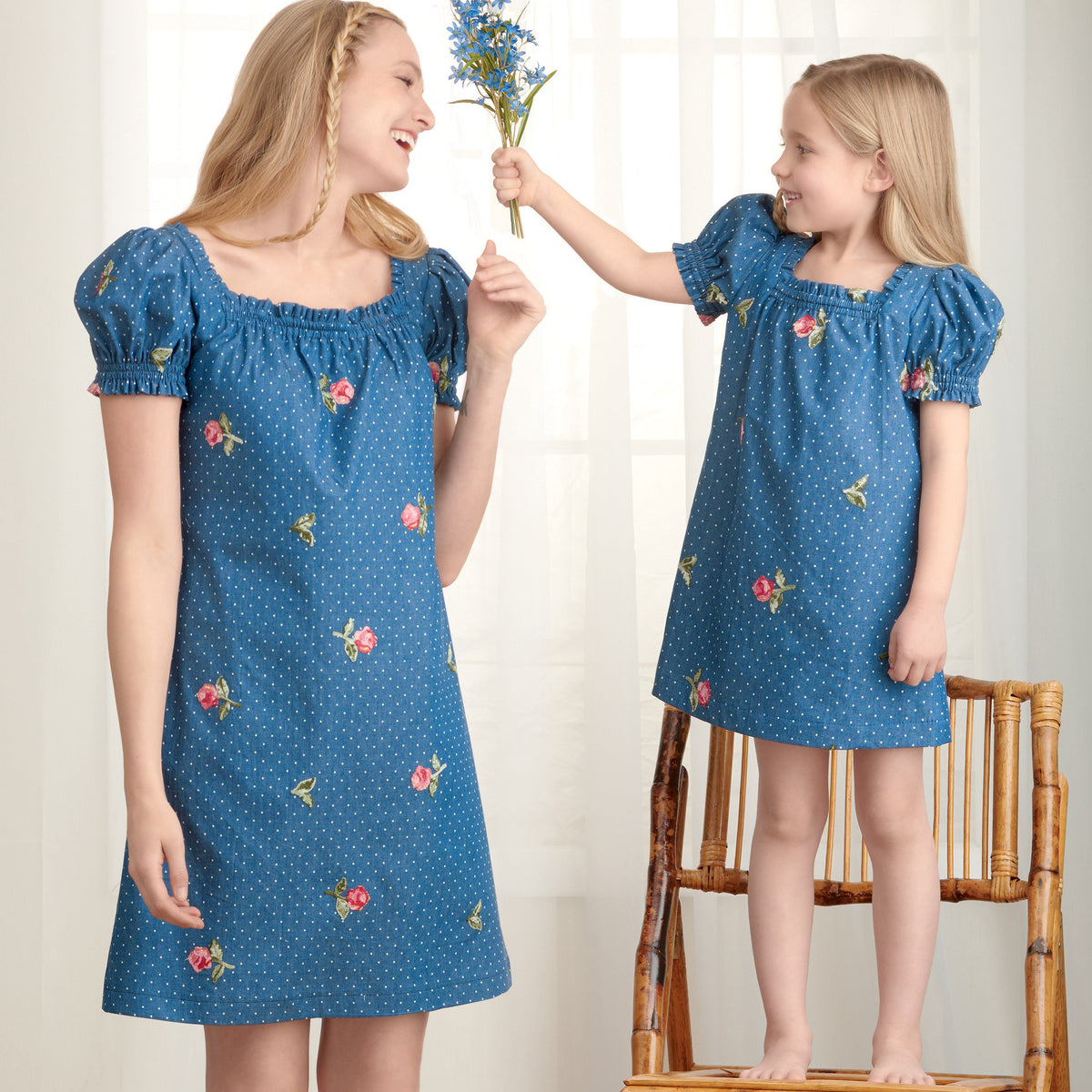 S8856, Simplicity Sewing Pattern Children's & Misses' Dress and Tunic