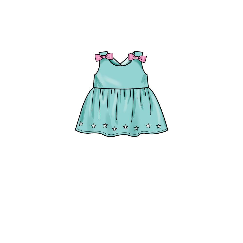 Simplicity Sewing Pattern S9319 Toddlers' Top, Dresses, Rompers from Jaycotts Sewing Supplies