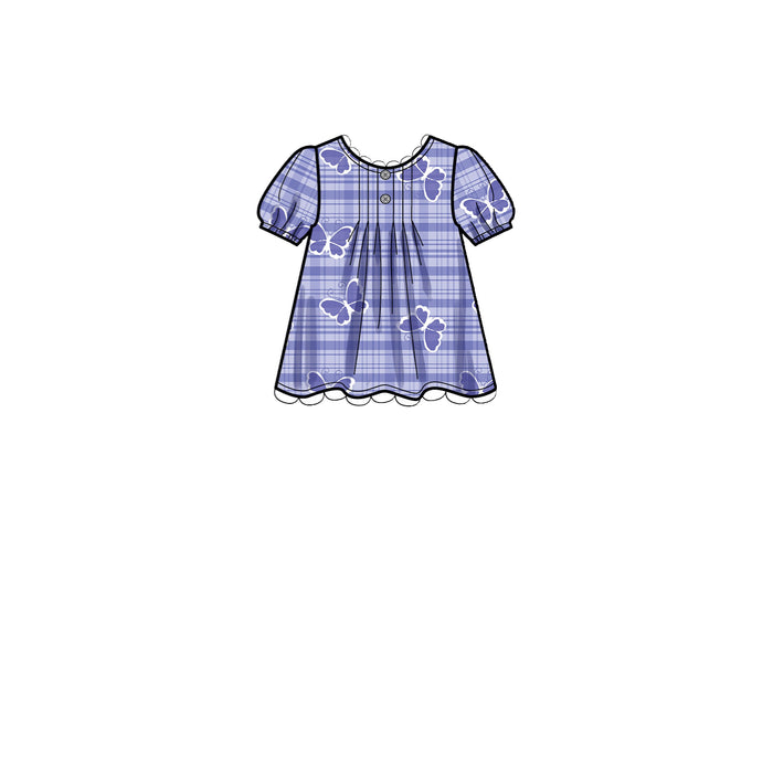 Simplicity Sewing Pattern S9321 Children's Tops, Dresses, Shorts from Jaycotts Sewing Supplies