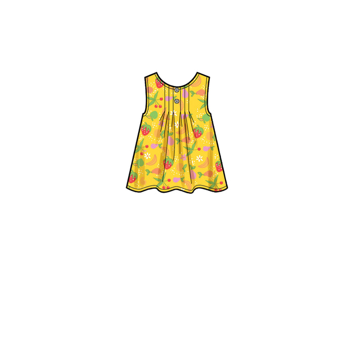 Simplicity Sewing Pattern S9321 Children's Tops, Dresses, Shorts from Jaycotts Sewing Supplies