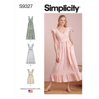 Simplicity Sewing Pattern S9327 Misses' Dresses from Jaycotts Sewing Supplies