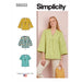 Simplicity Sewing Pattern S9333 Misses' Top with Sleeve Variations from Jaycotts Sewing Supplies