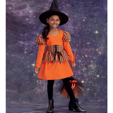 Simplicity Sewing Pattern 9348 Girls' Halloween Costumes from Jaycotts Sewing Supplies