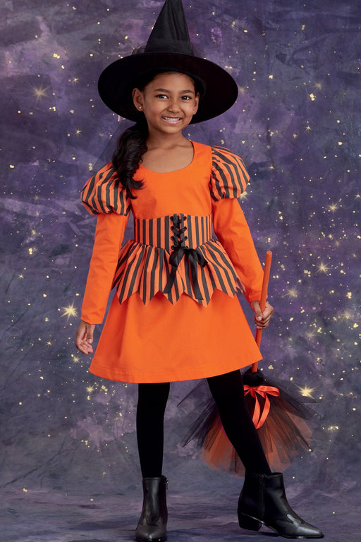 Simplicity Sewing Pattern 9348 Girls' Halloween Costumes from Jaycotts Sewing Supplies