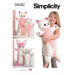 Simplicity Sewing Pattern 9362 Animal Plush Body Pillows from Jaycotts Sewing Supplies
