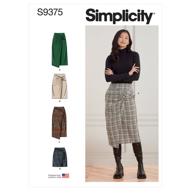 Simplicity Sewing Pattern 9375 Misses' Skirts from Jaycotts Sewing Supplies