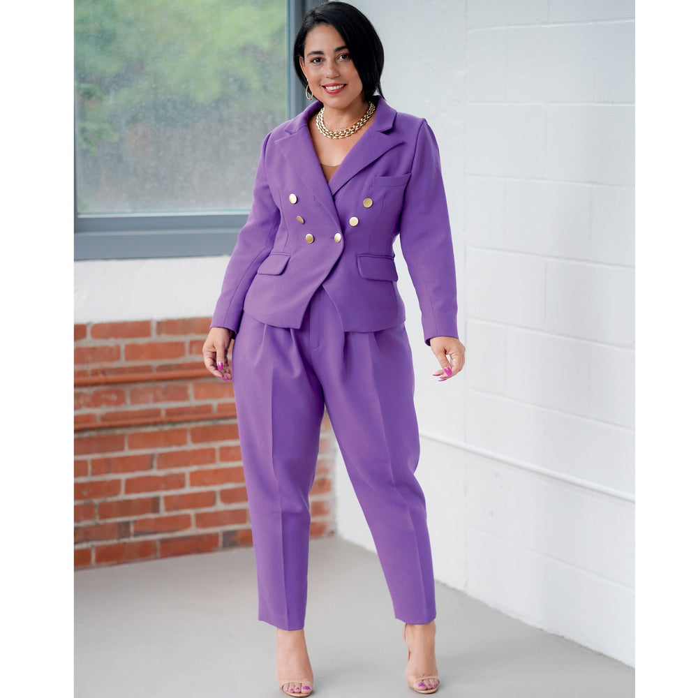 Simplicity Sewing Pattern 9381 Misses' and Women's Lined Jacket, Pants and Shorts from Jaycotts Sewing Supplies