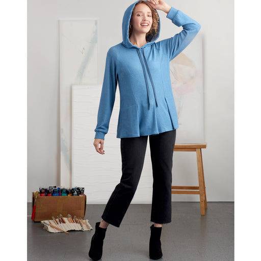 Simplicity Sewing Pattern S9384 Misses Sweatshirts available now from Jaycotts jaycotts Sewing Supplies