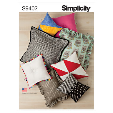 Simplicity Sewing Pattern 9402 Easy Pillows from Jaycotts Sewing Supplies