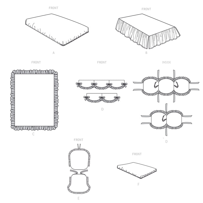 Simplicity Sewing Pattern 9405 Nursery Décor from Jaycotts Sewing Supplies