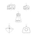 Simplicity Sewing Pattern 9412 Kitchen Accessories from Jaycotts Sewing Supplies