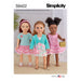 Simplicity Sewing Pattern 9422 18" Doll Clothes from Jaycotts Sewing Supplies