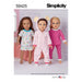 Simplicity Sewing Pattern 9425 18" Doll Clothes from Jaycotts Sewing Supplies