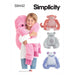 Simplicity Sewing Pattern 9442 Hugging Plush Animals from Jaycotts Sewing Supplies