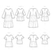 Simplicity Pattern 9454 Children's and Misses' Dress and Top from Jaycotts Sewing Supplies